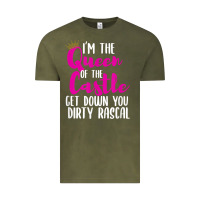 Vintage Olive i’m the queen of the castle get down you dirty rascal t shirt Vintage Tee - linhVisuals