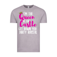 Vintage Zinc i’m the queen of the castle get down you dirty rascal t shirt Vintage Tee - linhVisuals
