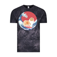 Cloud Black rough collie t  shirt rough collie gifts   ocean waves surfing rough c Vintage Tee - linhVisuals