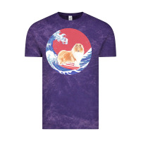 Cloud Purple rough collie t  shirt rough collie gifts   ocean waves surfing rough c Vintage Tee - linhVisuals