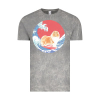 Cloud Rock rough collie t  shirt rough collie gifts   ocean waves surfing rough c Vintage Tee - linhVisuals