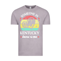 Vintage Zinc someone in kentucky loves me t  shirt someone in kentucky loves me fun Vintage Tee - linhVisuals