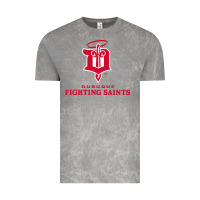 Cloud Rock the-dubuque-fighting-saints-pen Vintage Tee - linhVisuals
