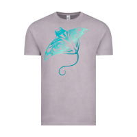 Vintage Zinc hawaii tribal manta ray hawaiian shirt shark lover t shirt Vintage Tee - linhVisuals