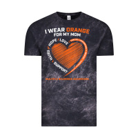 Cloud Black i wear orange for my mom ms multiple sclerosis awareness t shirt Vintage Tee - linhVisuals