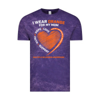 Cloud Purple i wear orange for my mom ms multiple sclerosis awareness t shirt Vintage Tee - linhVisuals