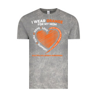 Cloud Rock i wear orange for my mom ms multiple sclerosis awareness t shirt Vintage Tee - linhVisuals