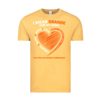 Vintage Mustard i wear orange for my mom ms multiple sclerosis awareness t shirt Vintage Tee - linhVisuals