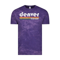 Denver Colorado Vintage 70's 80's Retro Style Men Women T Shirt Vintage Tee | Teevron