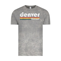 Cloud Rock denver colorado vintage 70's 80's retro style men women t shirt Vintage Tee - linhVisuals
