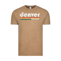 Vintage Coffee denver colorado vintage 70's 80's retro style men women t shirt Vintage Tee - linhVisuals