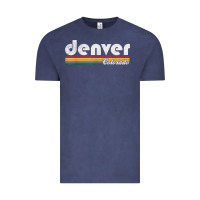 Vintage Denim denver colorado vintage 70's 80's retro style men women t shirt Vintage Tee - linhVisuals