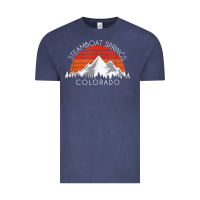 Vintage Denim retro vintage steamboat springs colorado distressed t shirt Vintage Tee - linhVisuals