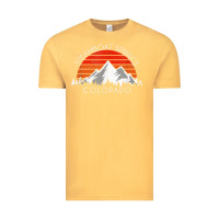 Vintage Mustard retro vintage steamboat springs colorado distressed t shirt Vintage Tee - linhVisuals