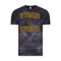 Cloud Black kids wyoming cowboys apparel gameday arch over cowboys t shirt Vintage Tee - linhVisuals