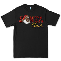 Black african american santa claus Premium Tee - RanaPortraitStore