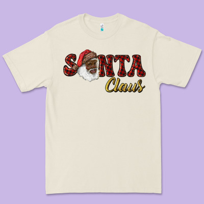 African American Santa Claus Premium Tee Designed By Ranaportraitstore