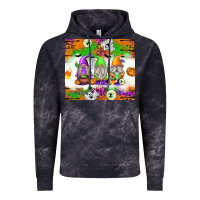 Cloud Black Halloween Gnomes Vintage Hoodie - texasbilliewilder