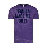 Cloud Purple womens tequila made me do it tank tops for women summer drinking tank Vintage Tee - linhVisuals
