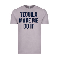 Vintage Zinc womens tequila made me do it tank tops for women summer drinking tank Vintage Tee - linhVisuals