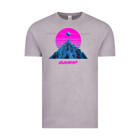 Vintage Zinc pink sun   official gunship t shirt Vintage Tee - linhVisuals
