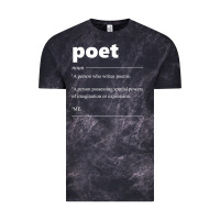 Cloud Black poet definition funny for poet drama poetry poems t shirt Vintage Tee - linhVisuals