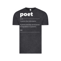 Poet Definition Funny For Poet Drama Poetry Poems T Shirt Vintage Tee | Teevron