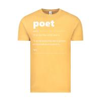 Vintage Mustard poet definition funny for poet drama poetry poems t shirt Vintage Tee - linhVisuals