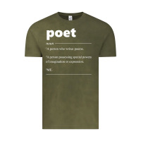 Vintage Olive poet definition funny for poet drama poetry poems t shirt Vintage Tee - linhVisuals