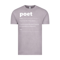 Vintage Zinc poet definition funny for poet drama poetry poems t shirt Vintage Tee - linhVisuals