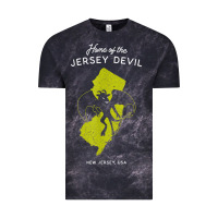 Cloud Black home of the jersey devil   new jersey, usa t shirt Vintage Tee - linhVisuals