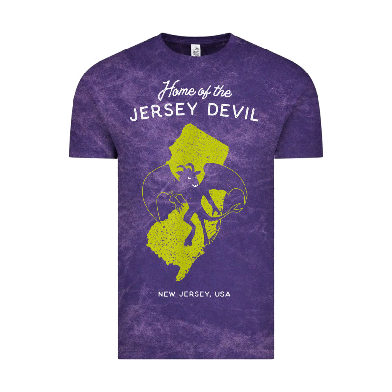 Home Of The Jersey Devil   New Jersey, Usa T Shirt Vintage Tee by linhVisuals | Teevron