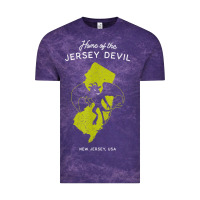 Cloud Purple home of the jersey devil   new jersey, usa t shirt Vintage Tee - linhVisuals