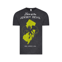 Vintage Black home of the jersey devil   new jersey, usa t shirt Vintage Tee - linhVisuals