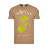 Vintage Coffee home of the jersey devil   new jersey, usa t shirt Vintage Tee - linhVisuals