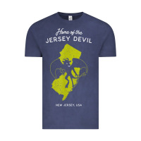 Vintage Denim home of the jersey devil   new jersey, usa t shirt Vintage Tee - linhVisuals