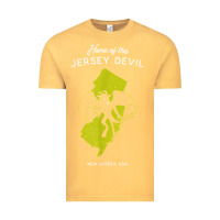 Vintage Mustard home of the jersey devil   new jersey, usa t shirt Vintage Tee - linhVisuals