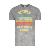 Cloud Rock retired shirt not my problem anymore funny retirement t shirt Vintage Tee - linhVisuals