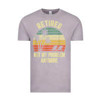 Vintage Zinc retired shirt not my problem anymore funny retirement t shirt Vintage Tee - linhVisuals