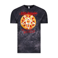 Cloud Black papa roach   official merchandise  cut my life into pizzas t shirt Vintage Tee - linhVisuals