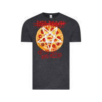 Vintage Black papa roach   official merchandise  cut my life into pizzas t shirt Vintage Tee - linhVisuals