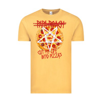 Vintage Mustard papa roach   official merchandise  cut my life into pizzas t shirt Vintage Tee - linhVisuals