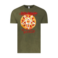 Vintage Olive papa roach   official merchandise  cut my life into pizzas t shirt Vintage Tee - linhVisuals