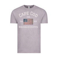 Vintage Zinc cape cod massachusetts american flag usa travel vintage pullover hoodi Vintage Tee - linhVisuals