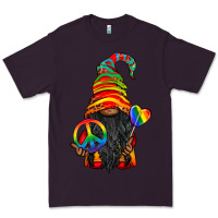 Plum LGBTQ+ Pride Gnome With Candy Premium Tee - BundleAndBundleShop