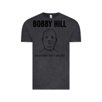 Vintage Black bobby hill that boy ain't right [tw] Vintage Tee - linhVisuals
