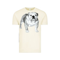 Vintage Arctic English Bulldog Art Vintage Tee - linhVisuals
