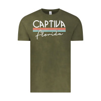 Vintage Olive captiva florida t shirt Vintage Tee - linhVisuals