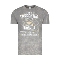 Cloud Rock i can't fix stupid   funny carpentry woodworking carpenter t shirt Vintage Tee - linhVisuals