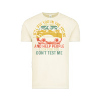 Vintage Arctic i will put you in the trunk and help people funny saying t shirt Vintage Tee - linhVisuals